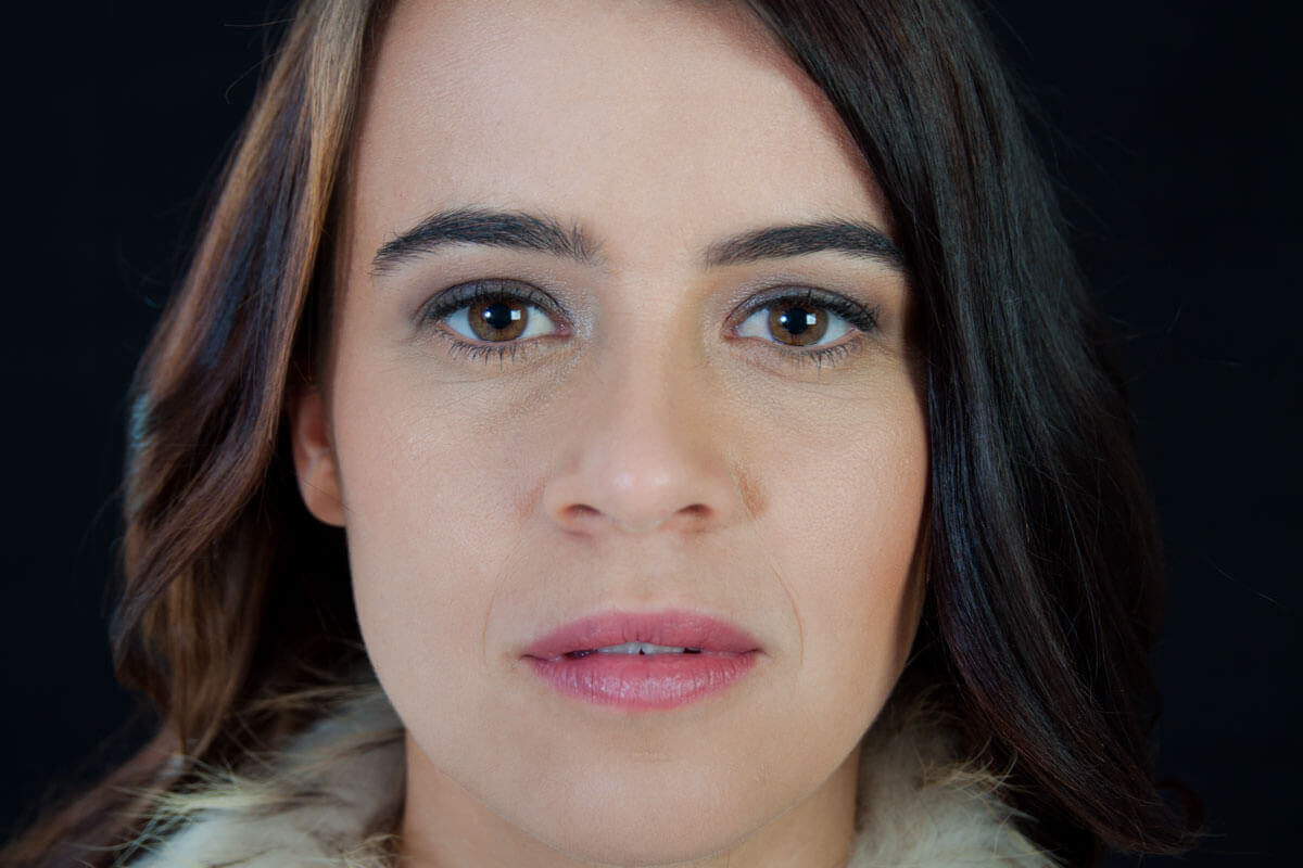 Beispielfoto 2 - Sliderimage: Porträt modern weiblich. Beautyshooting Fa