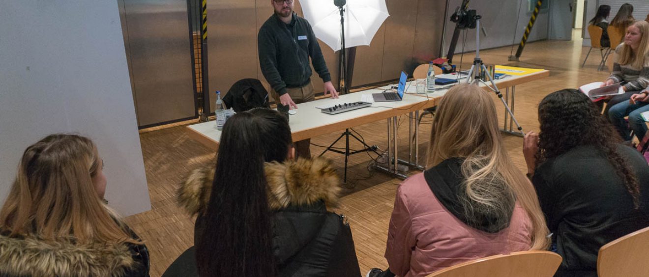 Berufetag 2017 Freising Luidpoldhalle - People-Pictures stellt den Beruf des Fotografen vor